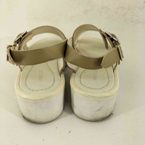 オーラリー AURALEE LEATHER BELT SANDALS MADE BY FOOT THE COACHER レディース  5 1/2